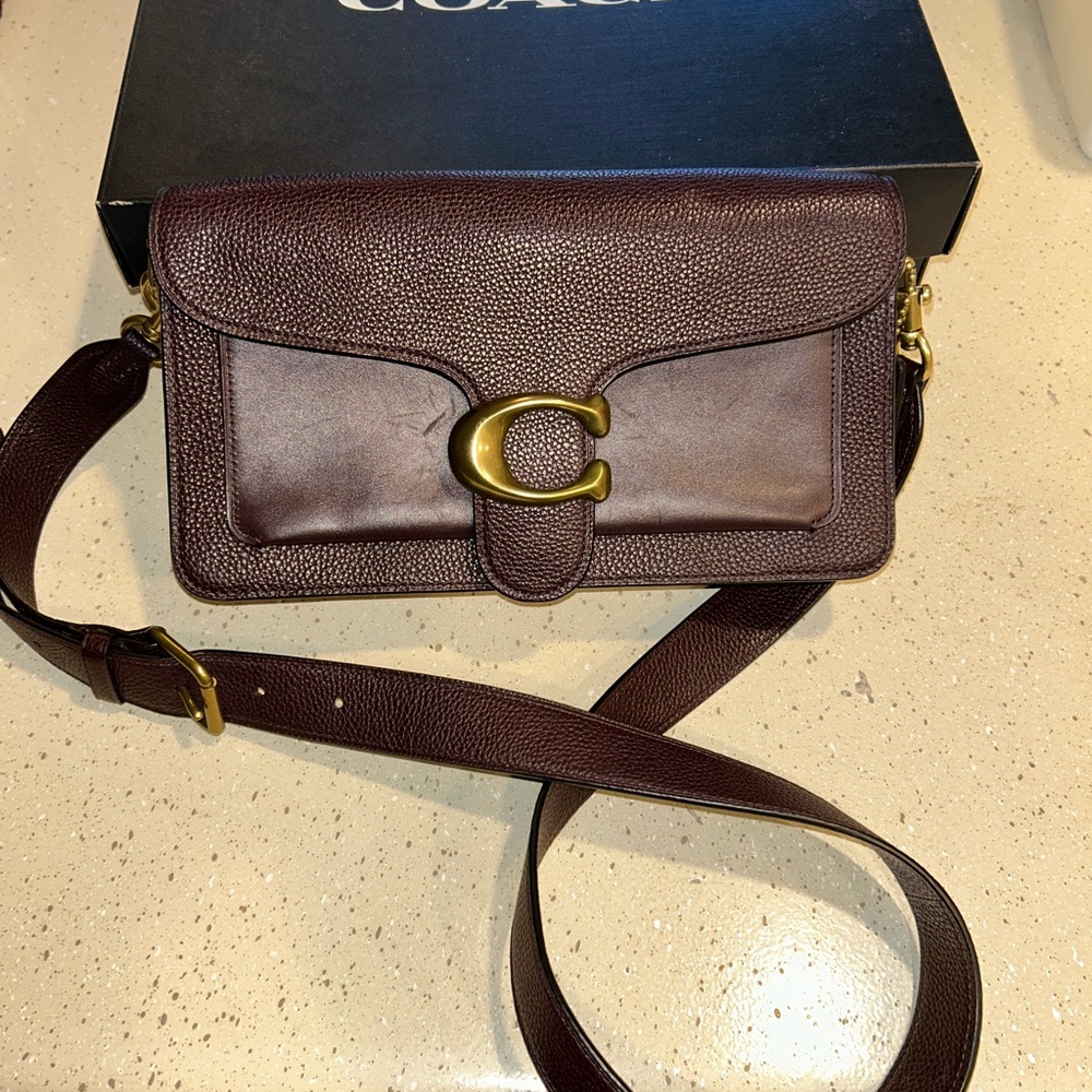 Coach Leather Tabby 26 Crossbody Bag